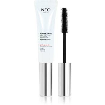 NEO MAKE UP Intense Serum HEV Protect Mascara mascara pentru volum si consistenta - imagine 2